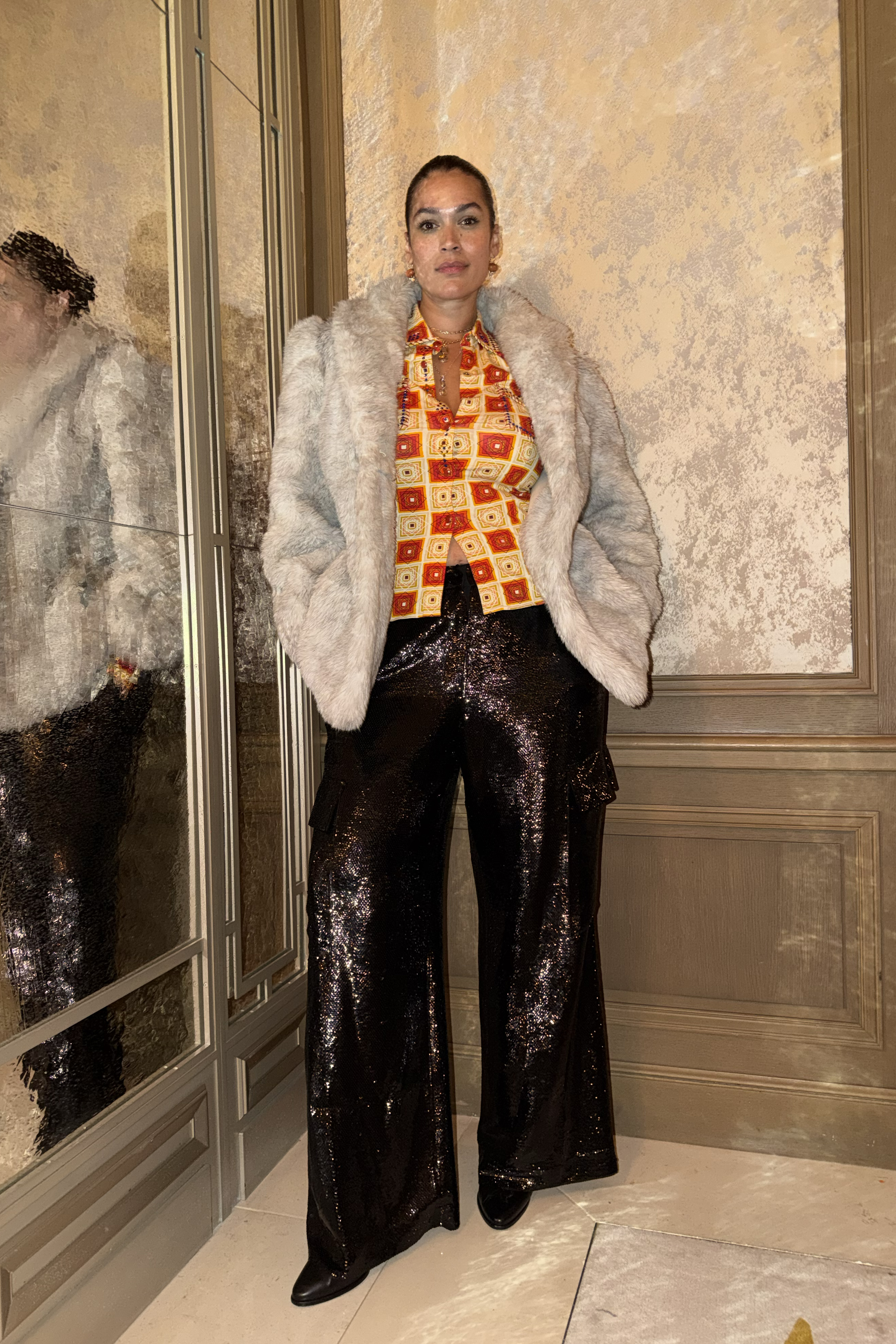 Jennifer Atilemile wearing clothes.