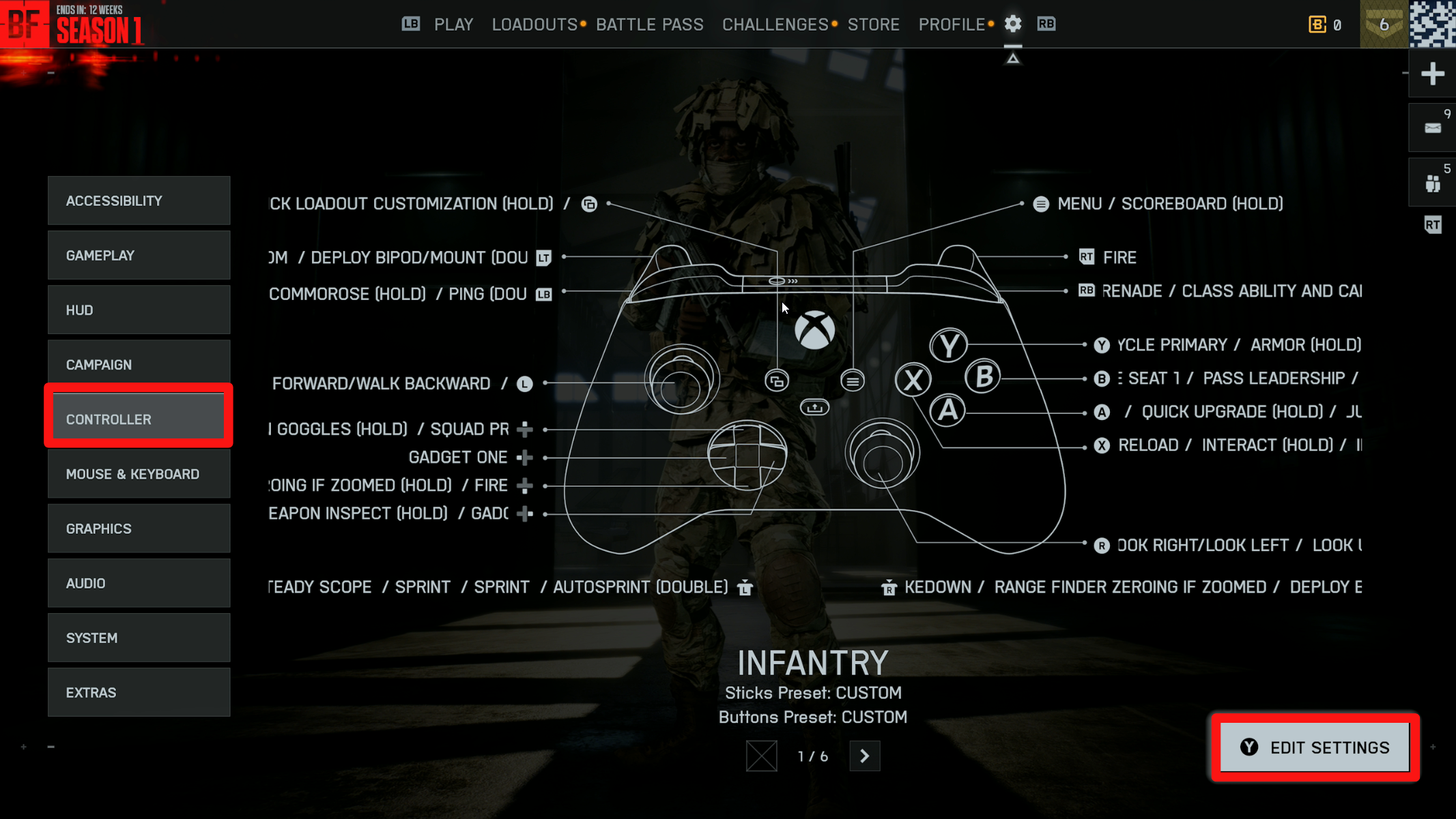 Battlefield 6 and RedSec Settings