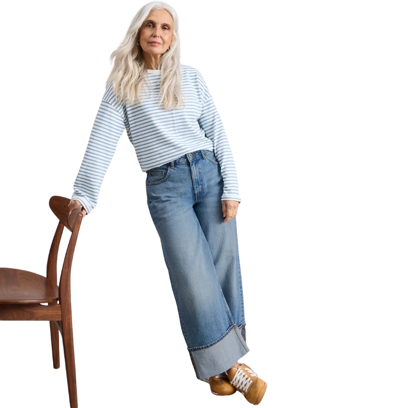 White Stuff, Bailey Straight Turn Up Jean