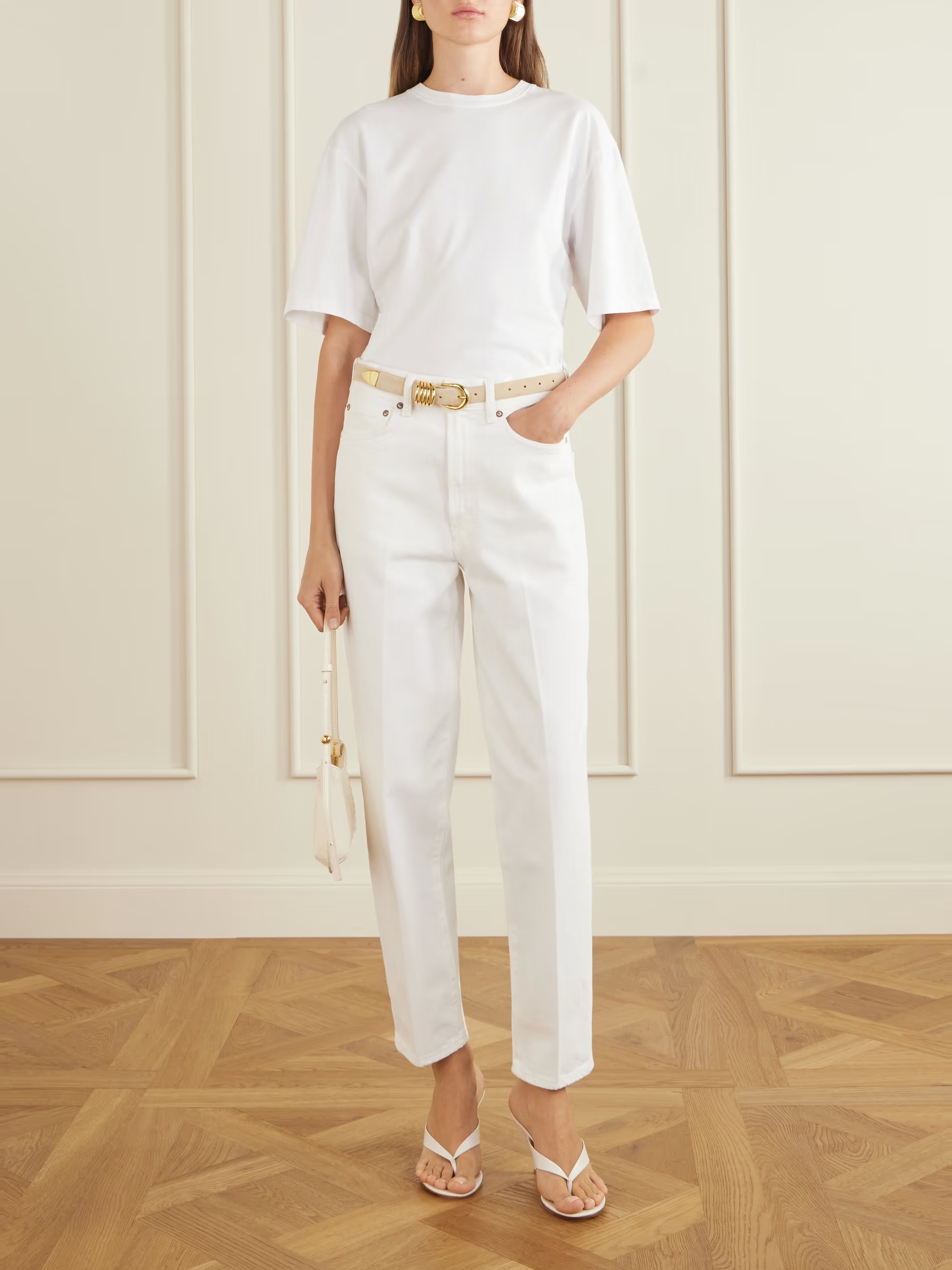 AGOLDE, 80s High-Waist Straight-Leg Jeans