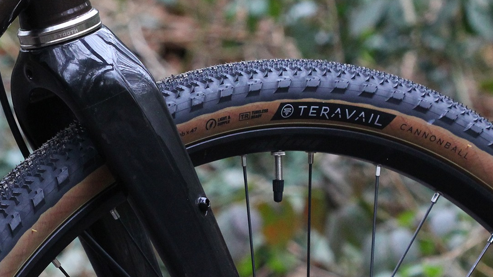 putting road tires on a gravel bike