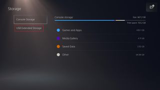 How to transfer games to PS5 external hard drive - extended storage