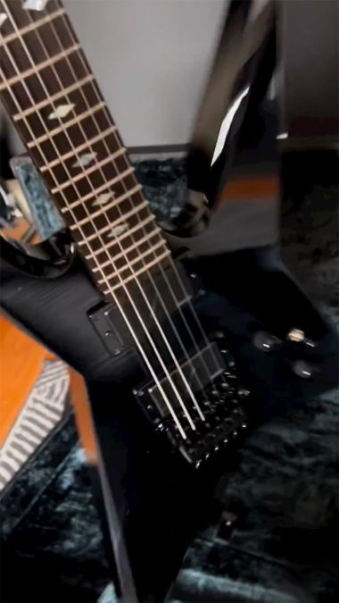 Josh Middleton's ESP custom shop guitar