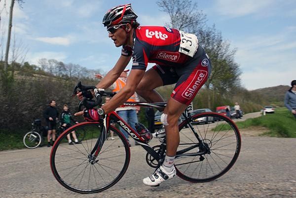 Greg Van Avermaet (Silence - Lotto) finished nearly five and a half minutes back.