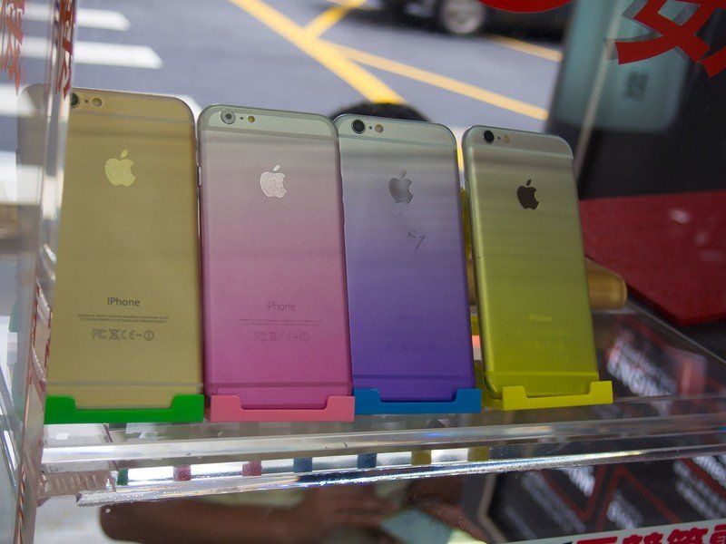 iPhone colors