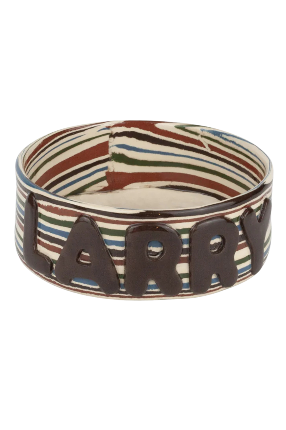 Personalised 5 Multi-Colour Large Pet Bowl