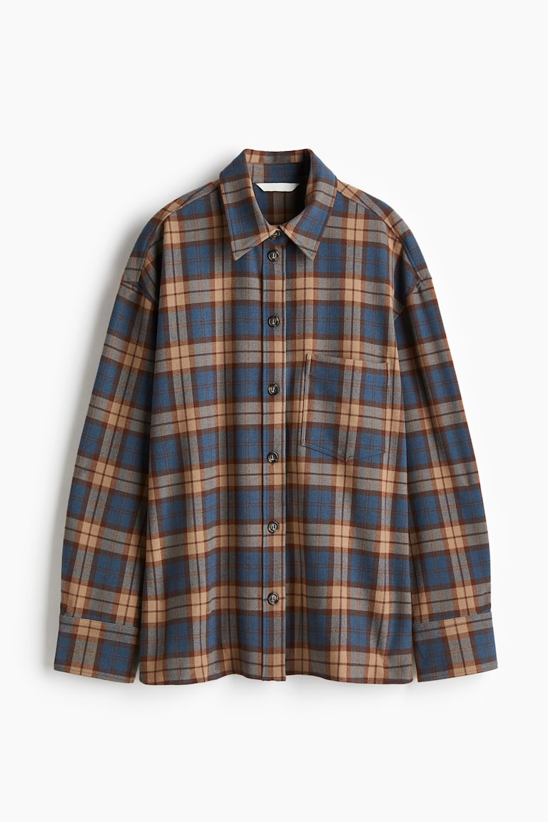Oversized Flannel Shirt