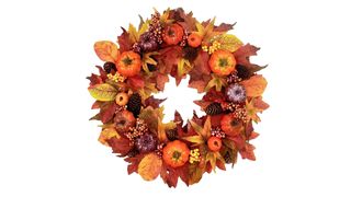 Tiny Land 22-inch fall wreath for front door