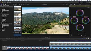 Professional video editing software