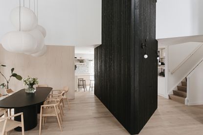 a modern minimalist home