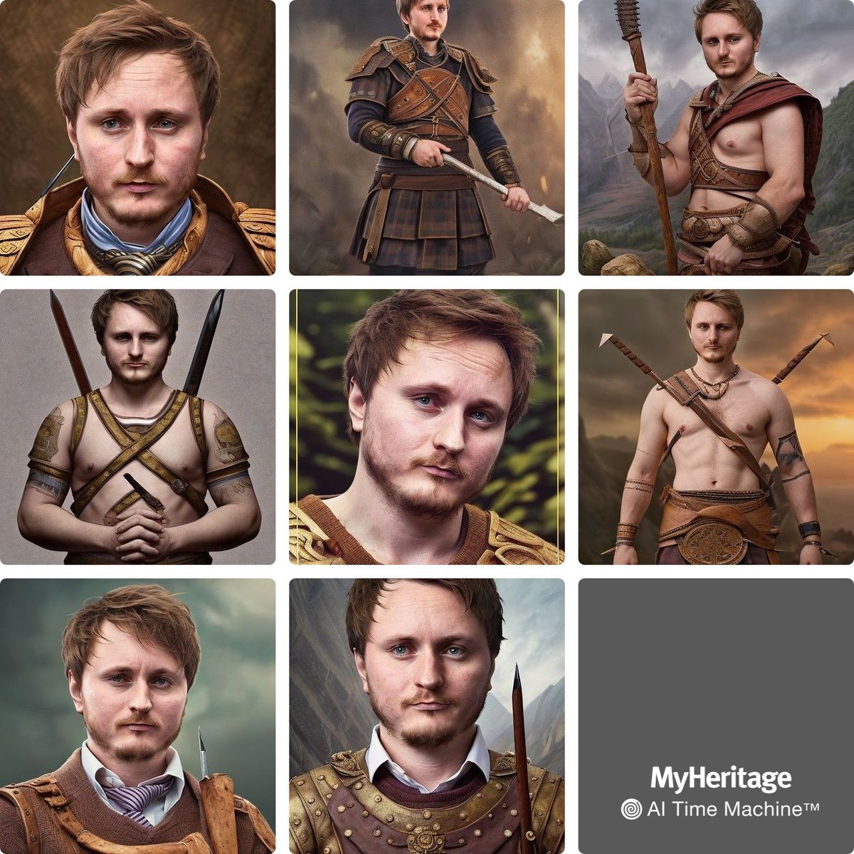 MyHeritage AI Time Machine