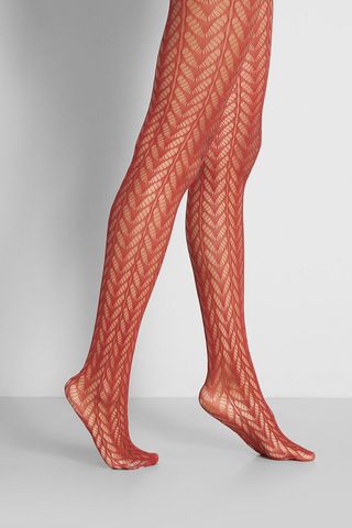 colored patterned tights