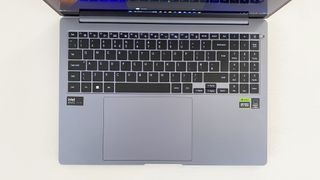 Samsung Galaxy Book 4 Ultra keyboard