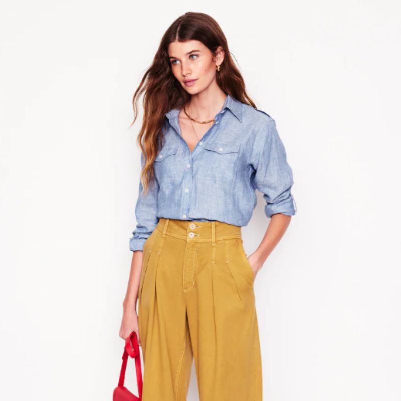linen chambray shirt