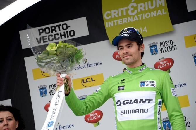 Tom Dumoulin (Giant-Shimano) now leads the points classification after his time trial win