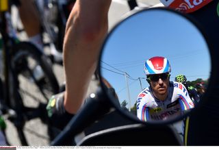 Man in the mirror: Luca Paolini tested positive for cocaine at the Tour de France