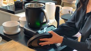 Thermomix TM7 with lid removed