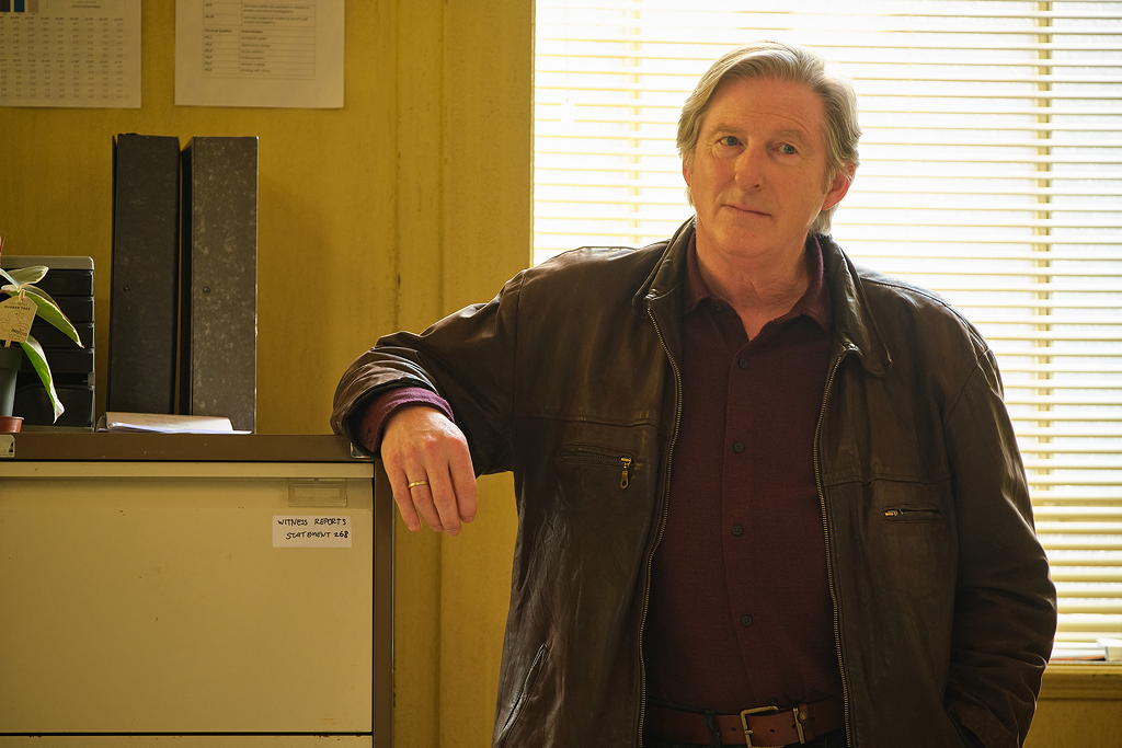 Adrian Dunbar stars.