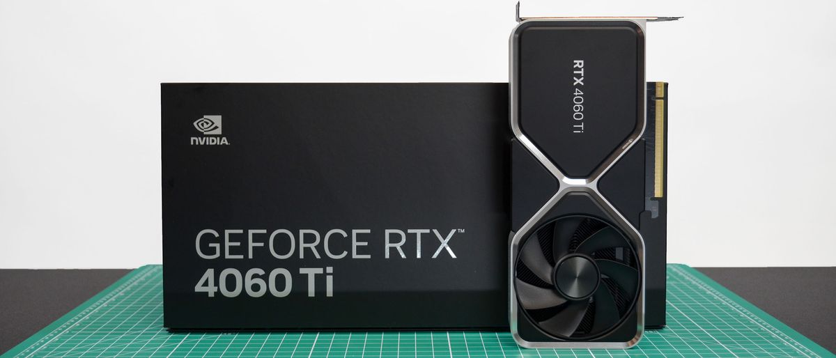 An Nvidia GeForce RTX 4060 Ti