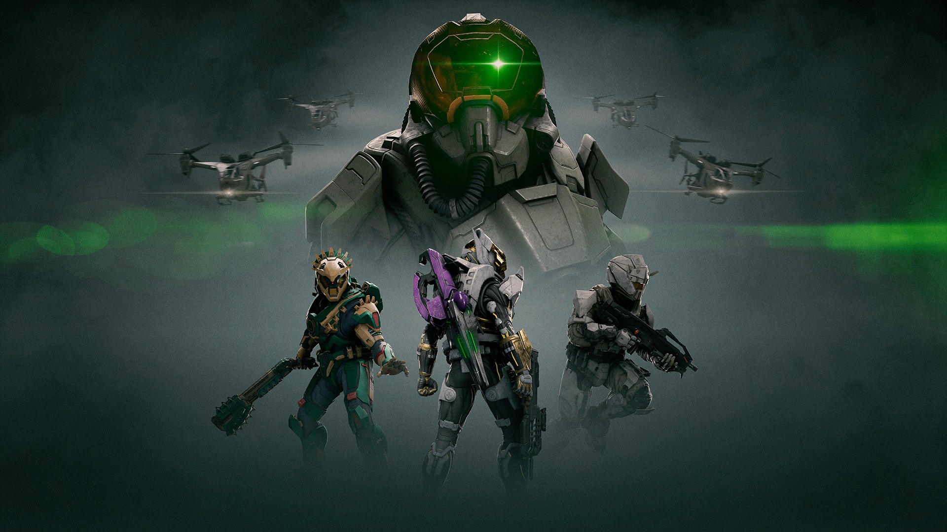 Screenshot of Halo Infinite "Operation: Shadows."