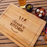 15. Personalized chopping board: View at Amazon Handmade