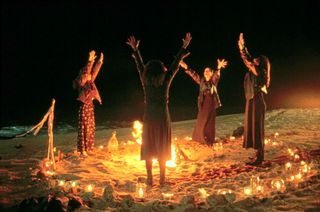 A still from the movie The Craft