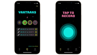 Yaktraks app on iOS 15