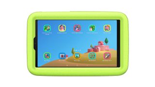 Front of the Galaxy Tab A7 Lite Kids Edition