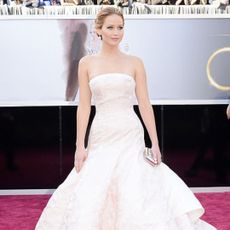 Jennifer Lawrence at 2013 Oscars in the most expensive Oscars dress