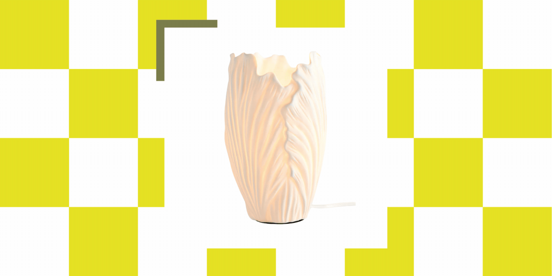 gif of sculptural table lamps