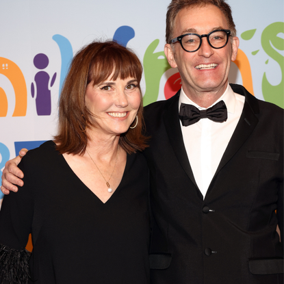 Jill Talley and Tom Kenny attend the 2022 Children's & Family Emmys at Wilshire Ebell Theatre on December 11, 2022 in Los Angeles, California.