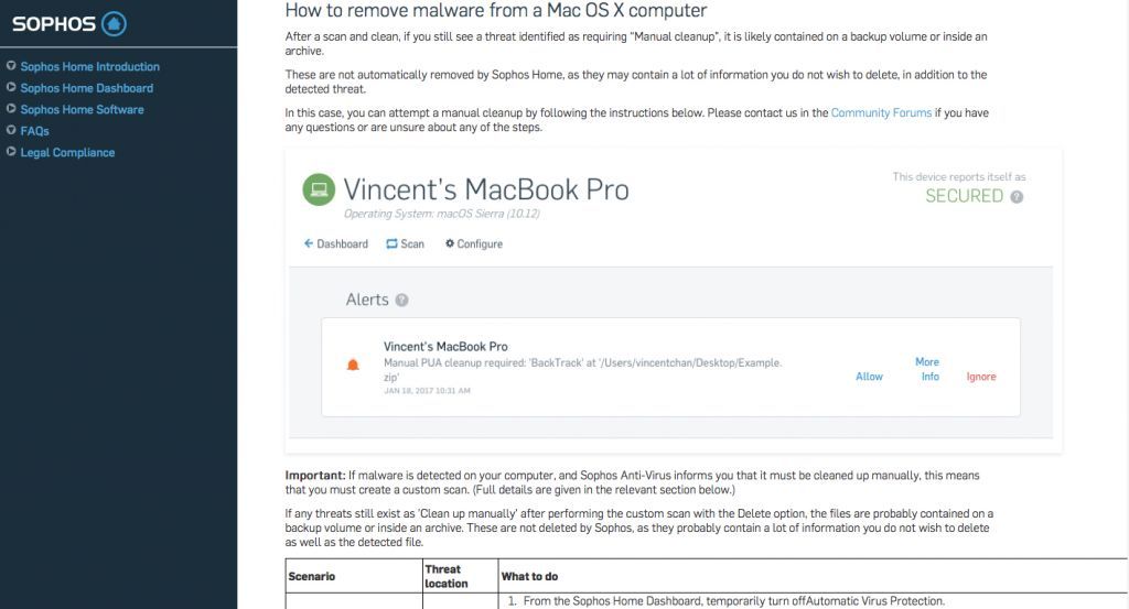 Manual malware removal mac software