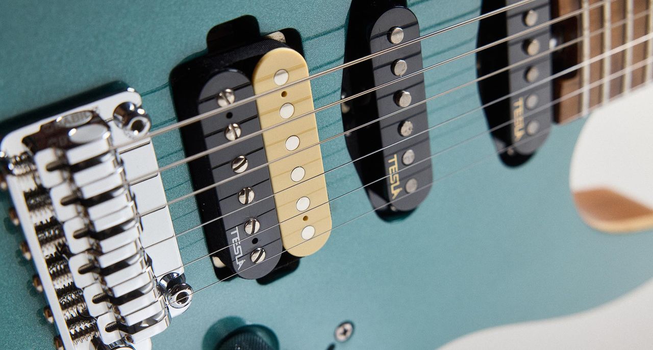 Harley Benton refreshes its Pro Series with 41 new Fusion-IV S-styles, mid-priced but offering specs such as quilted maple veneers, sculpted heels, EMGs and locking tuners