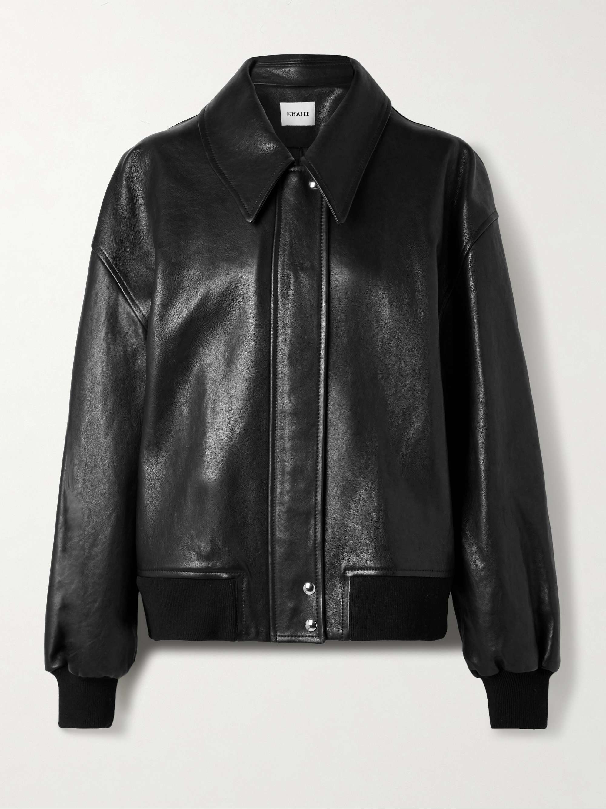 Shelman Leather Bomber Jacket