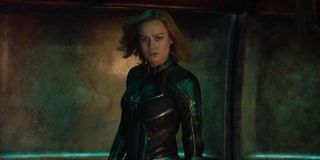 Brie Larson as Carol Danvers in Captain Marvel