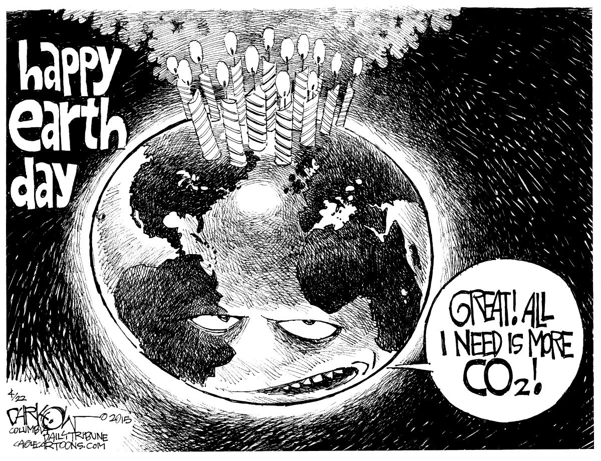 Editorial cartoon Earth Day U.S. environment | The Week