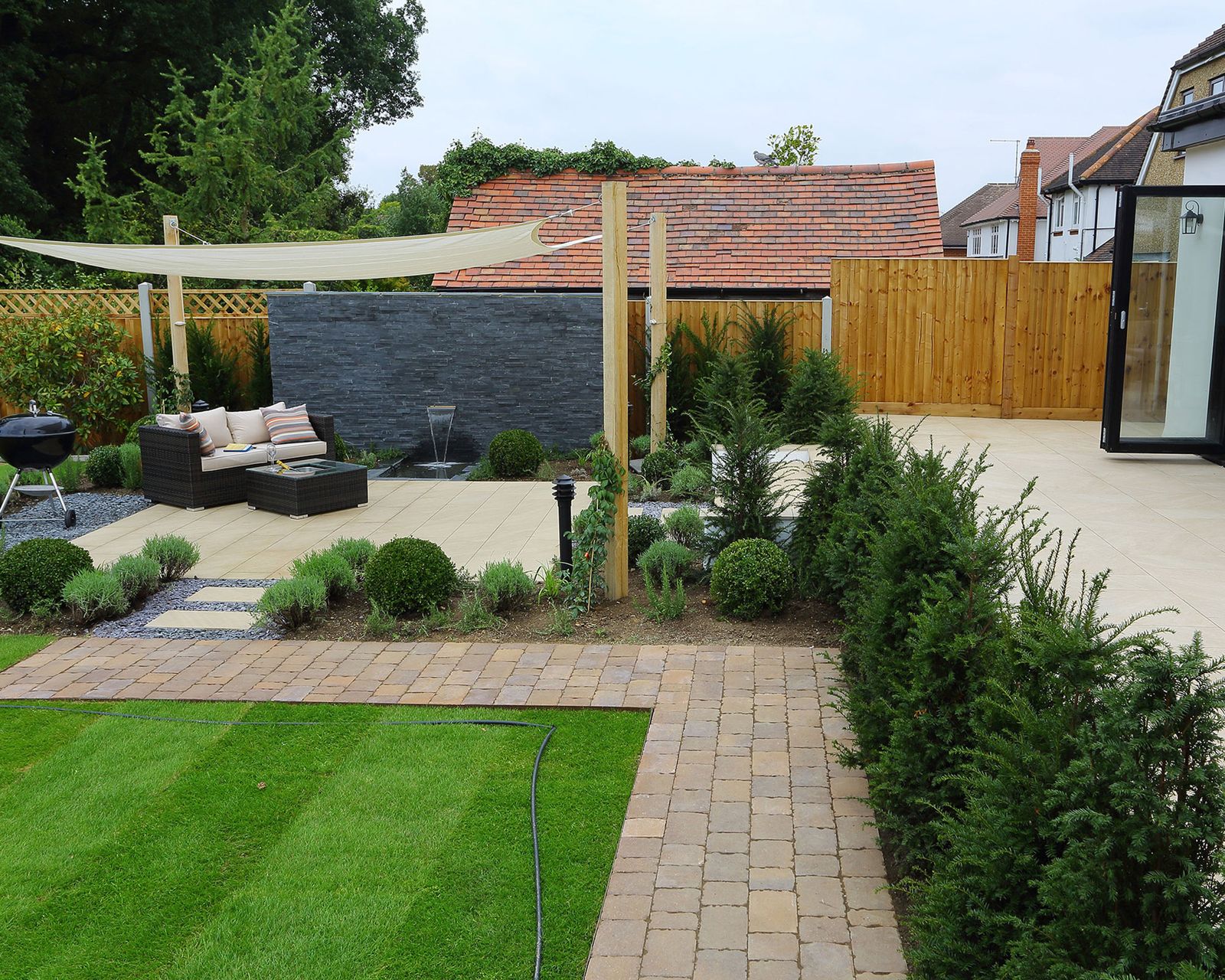 Lshaped patio ideas 10 ways to transform your paved space Gardeningetc