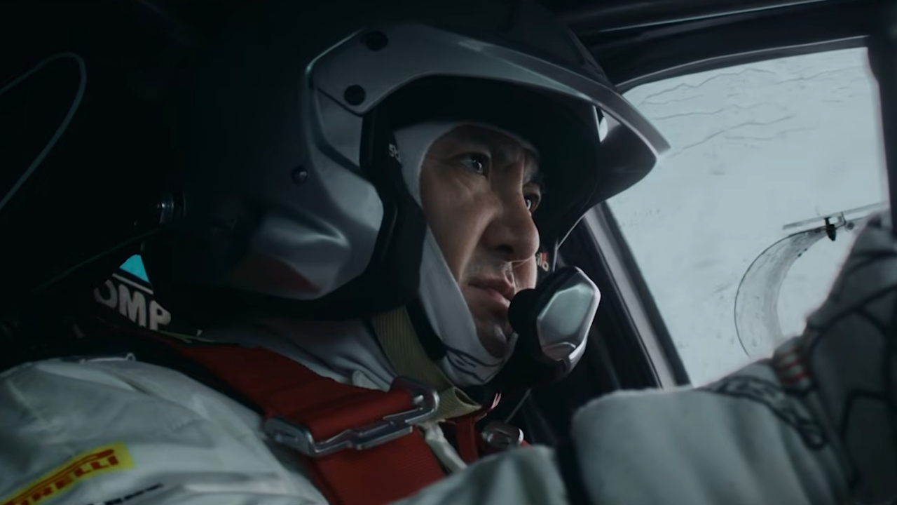 Shen Teng driving in Pegasus 3