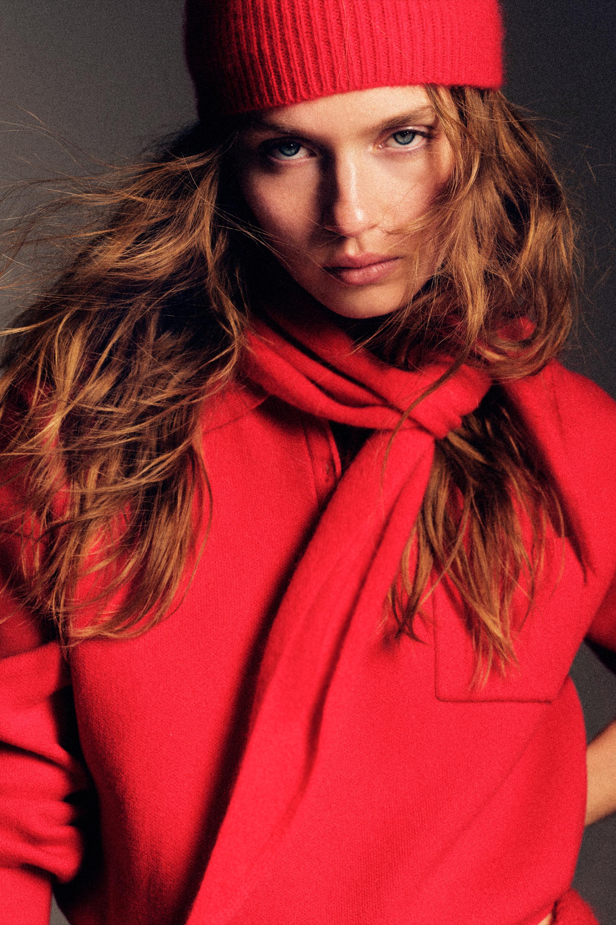 Wool and Cashmere Ribbed Beanie