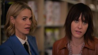 Leisha Hailey and Kate Moennig as Alice and Shane on The L Word: Generation Q