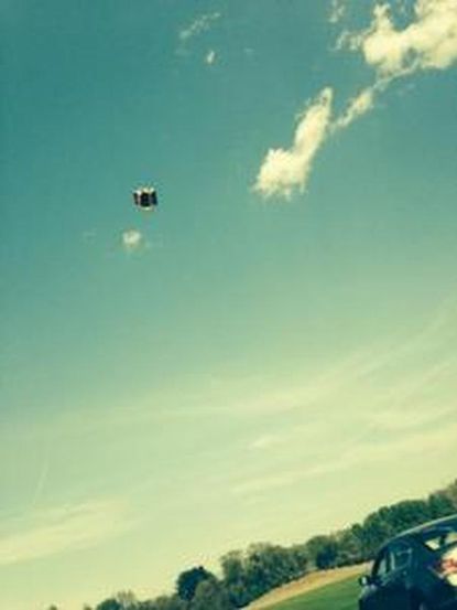 Fierce winds blow bouncy house 50 feet into the sky, seriously injuring 2 kids