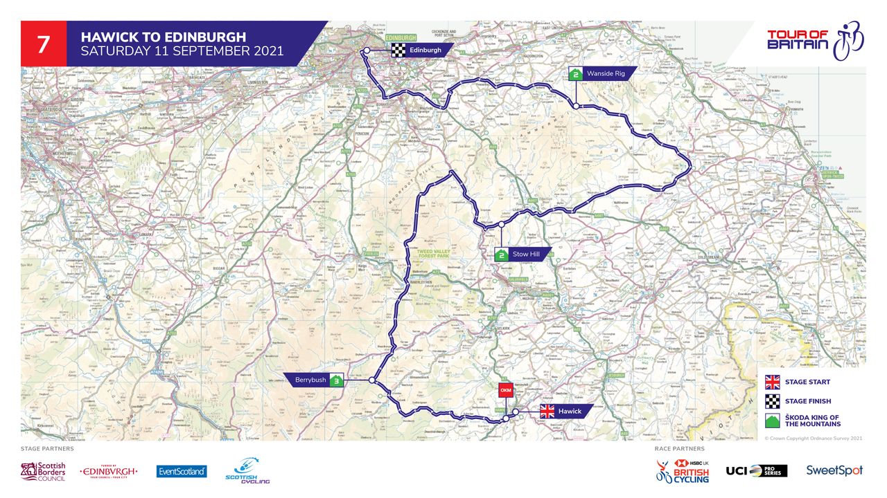 tour of britain 2021 maps