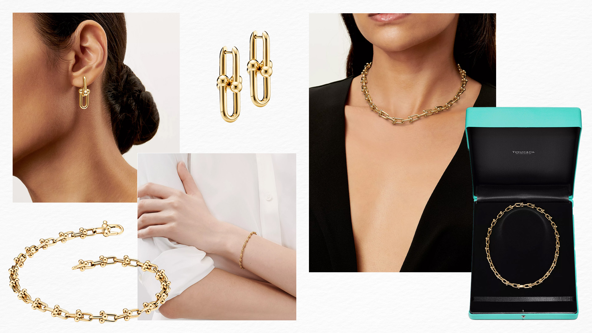 tiffany &amp; co. , hardwear by tiffany yellow gold pieces