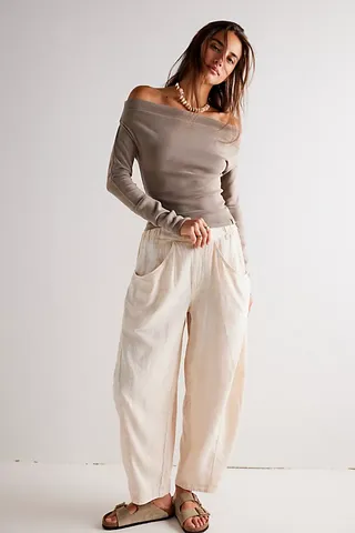 High Road Pull-On Barrel Trousers