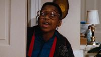Urkel behind a closet door on Family Matters.