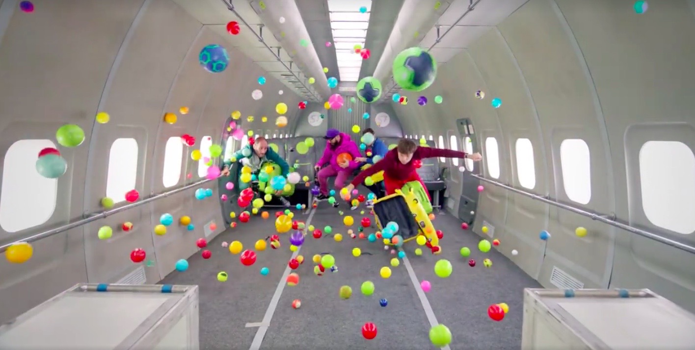 OK Go&#039;s Zero-G Music Video