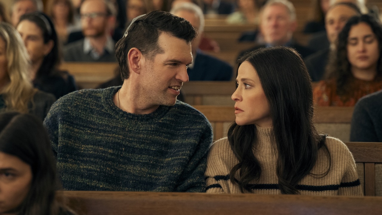 Sasha and Esther sitting together in Nobody Wants This