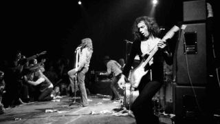 Deep Purple performing live at London’s Rainbow Theatre in 1972