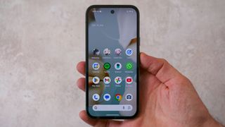 A photo of the Google Pixel 9a