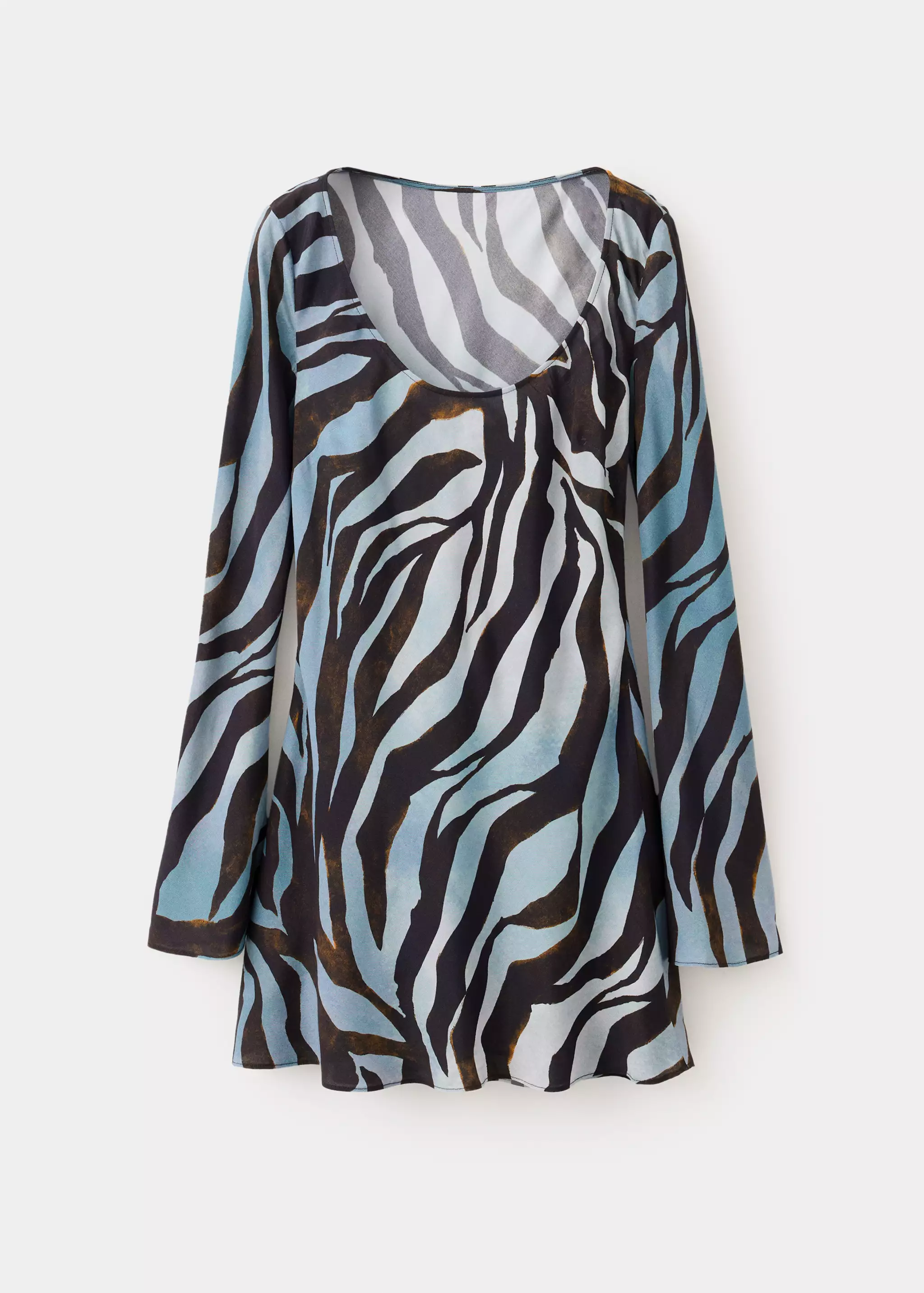 Short Patterned Dress - Women | Mango United Kingdom